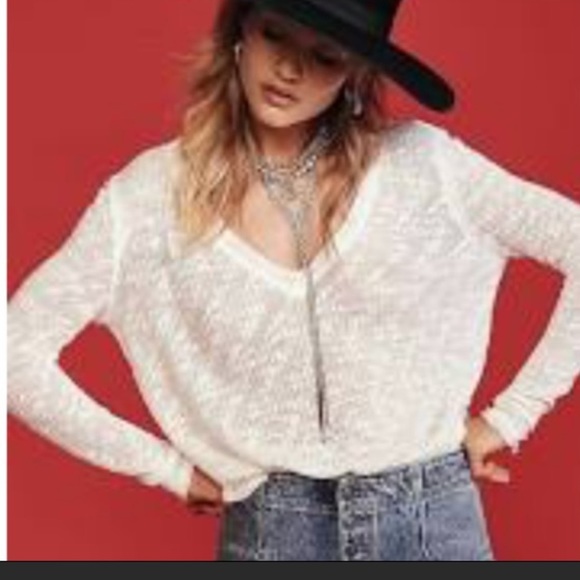 Free People Tops - FREE PEOPLE OCEAN AIR HACCI NWT